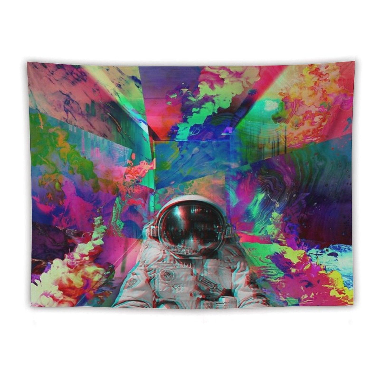 Tripping Space Man Tapestry