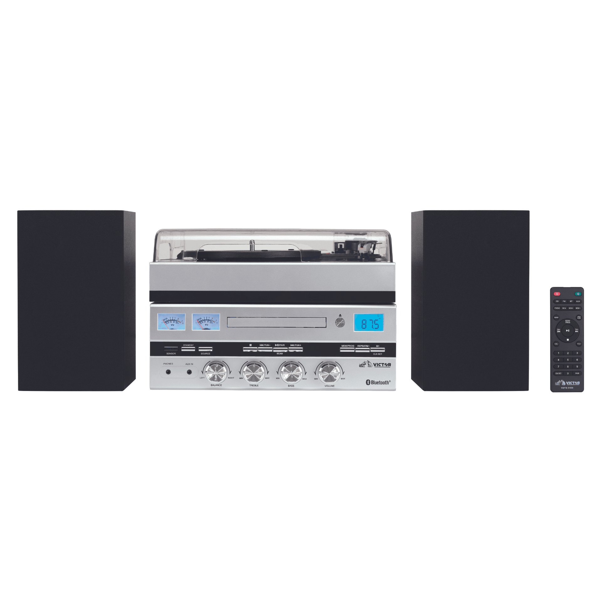 Victor Geneva 5-in-1 Desktop Music Center - Refurbished