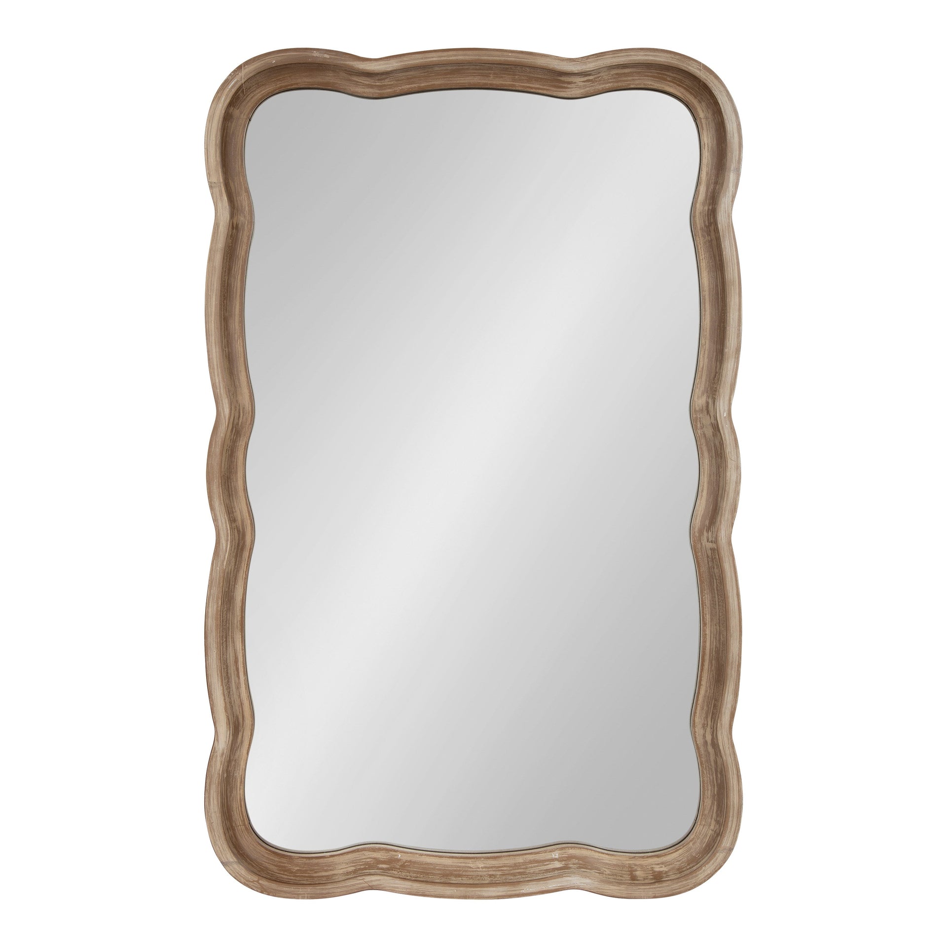 Hatherleigh Scallop Wood Wall Mirror