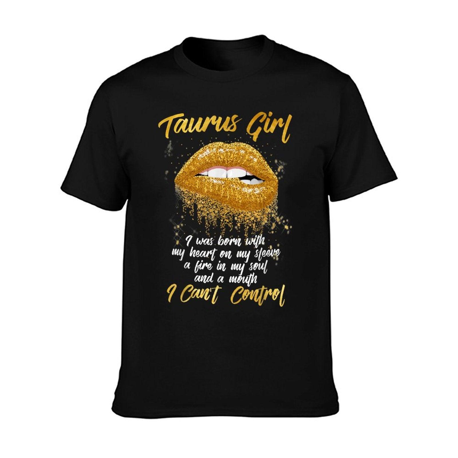 Black Taurus Queen Zodiac Apparel Women's Taurus Zodiac Birthday, Black, Small T-Shirt
