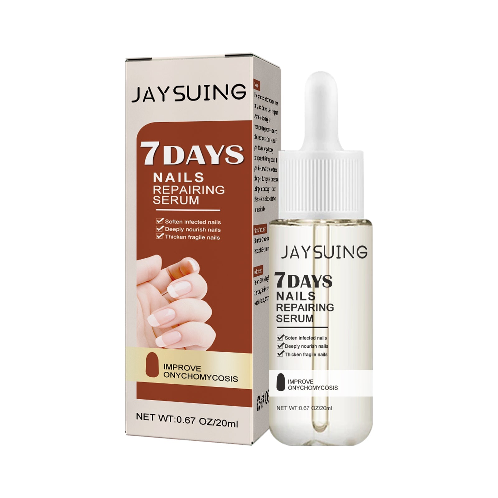 7 Day Nail Care Essence Grey Nail, Hand, Foot And Nail Nourishing Cleansing Essence