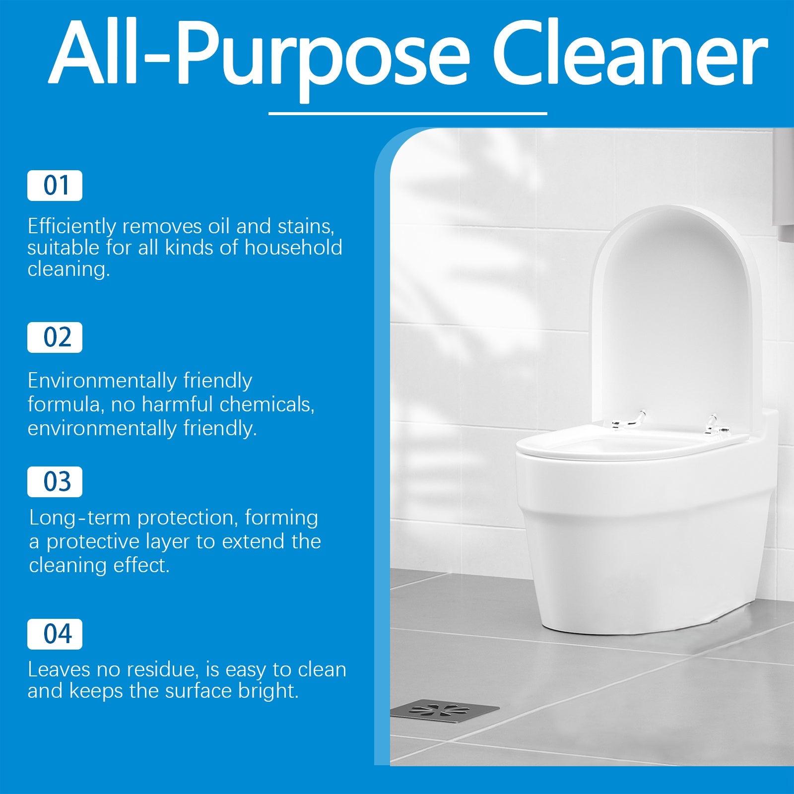 Multi-Functional Cleaner Bathroom Kitchen Multi-Surface Decontamination Cleaning Deodorant Removal Household Cleaner