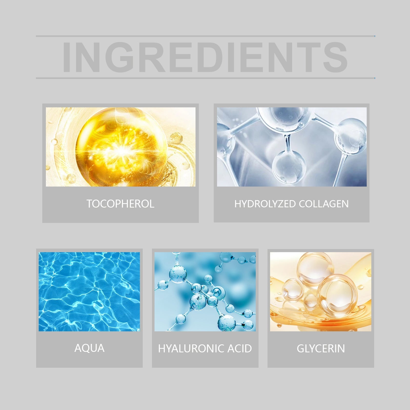 Hyaluronic Acid Facial Essence, Skin Hydrating Care Hydrating Skin Care Essence