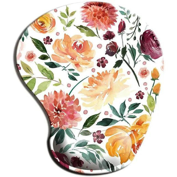 Ergonomic Mouse Pad Wrist Rest Non-Slip Rubber Desk Mat Pad Under Hand Office Mouse Carpet Wristband Wrist Support Accessories