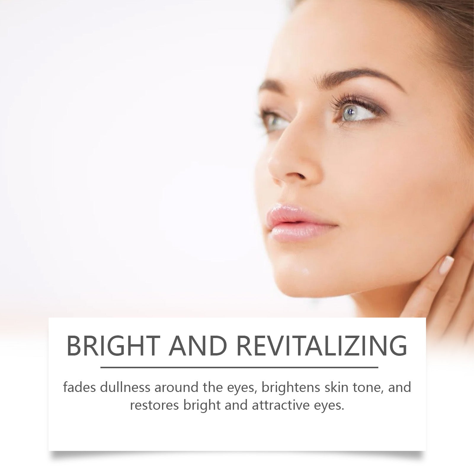 Eye Essence Moisturizes And Tightenes The Skin Around The Eyes, Lightening The Fine Lines And Bags Under The Eyes