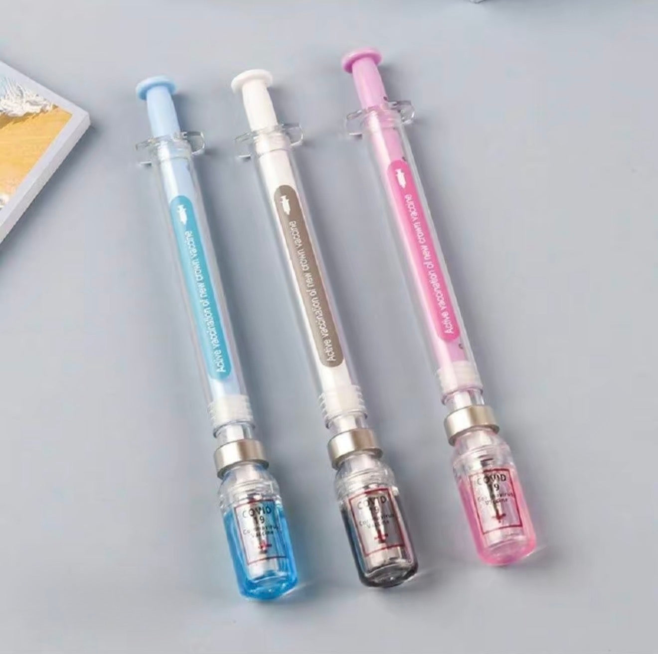 SyringeWrite Gel Pens