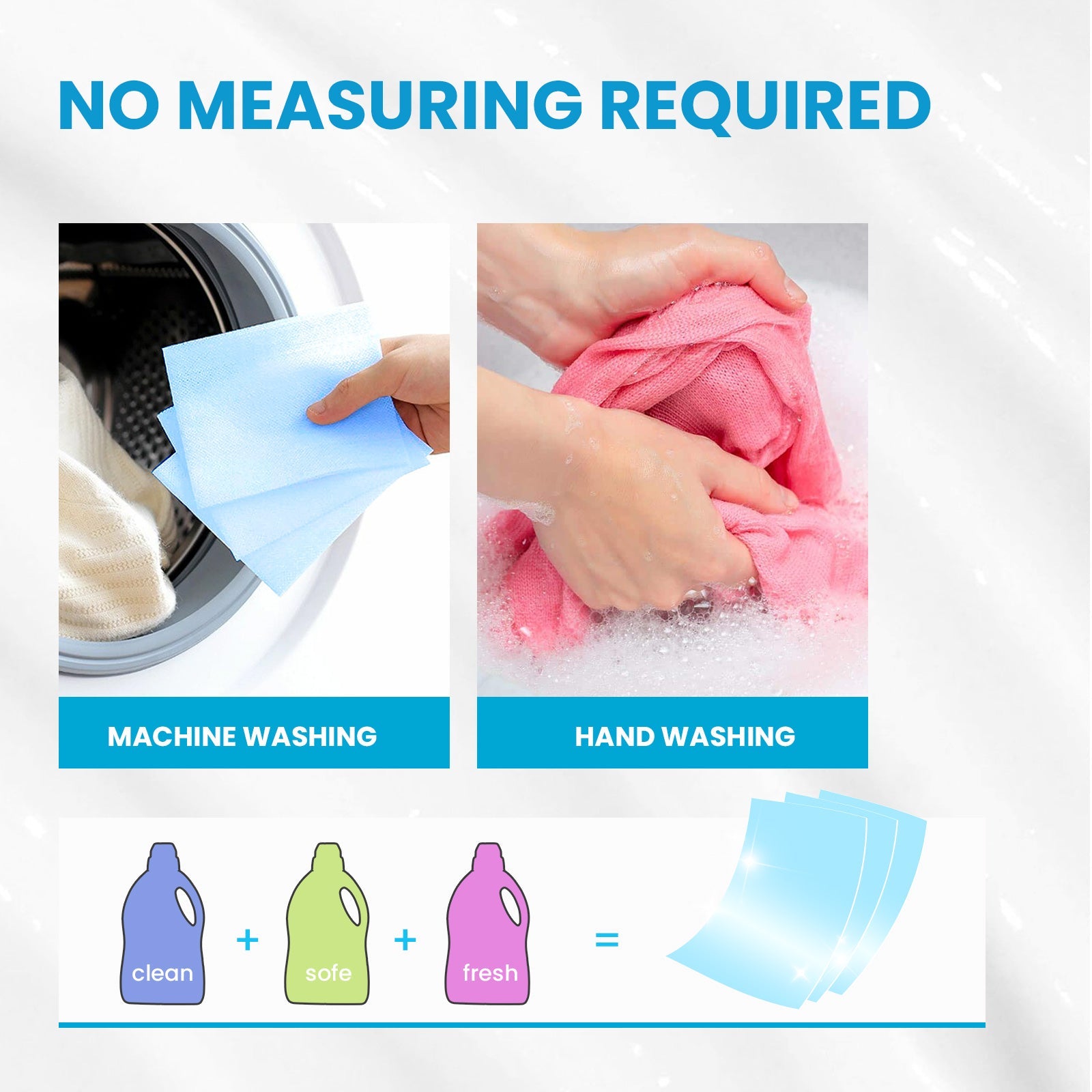 Laundry Detergent Sheets, Deep Cleaning Clothes Remove Oil Stains And Stains Lasting Fragrance Clothes Cleaning Tablets