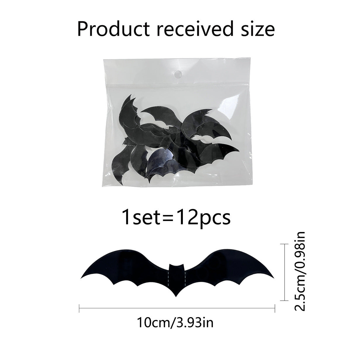 Halloween 3D Butterfly Bat Home Decor Wall Sticker 12 Pack Butterfly Sticker Wall Sticker