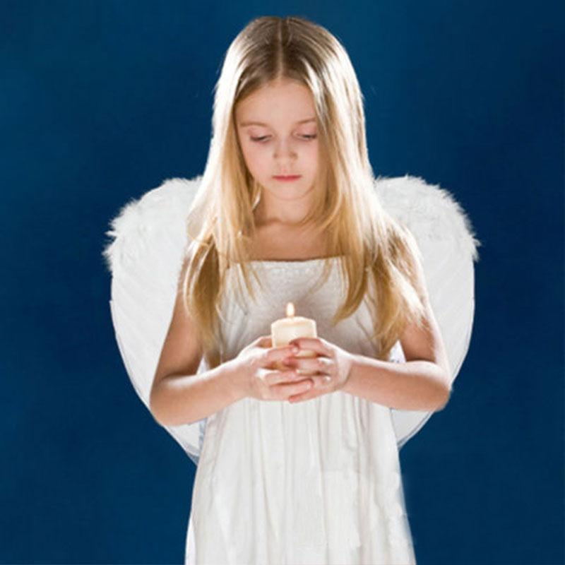 Adult 4 Color Outfit Angel Wing Dress Up Costume Fashion Girls Feather Fairy Pretty Halloween Cosplay Wing Party Supplies