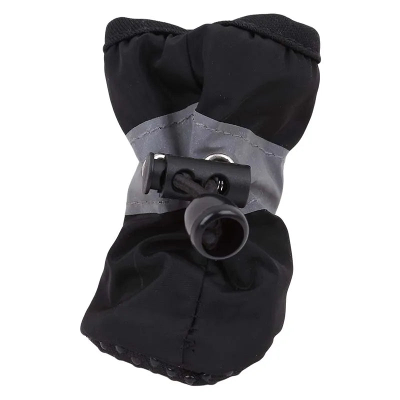 New 4pcs Pet Dog Shoes Anti-slip Rain Snow Boot Thick Warm For  Small Cats Dogs Puppy Dog Socks Booties