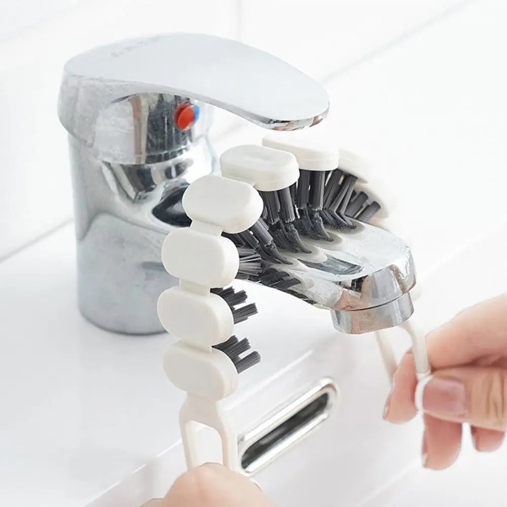 Bendable Multifunctional Cleaning Brush Creative Flexible Kitchen Faucet Brush Crevice Cleaning Brush Detail Cleaner Scrub Brush