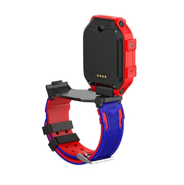 Q19 Dual Cameras Flip design waterproof Kids Smart Watch LBS Positioning SOS Mobile Phone Watch