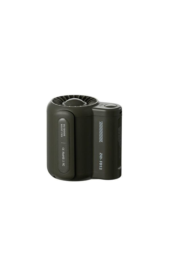 4500mah Portable Usb Mini Hanging Waist Fan Small Electric Personal Belt Clip Fan For Sport Personal Handheld Cooling Fan