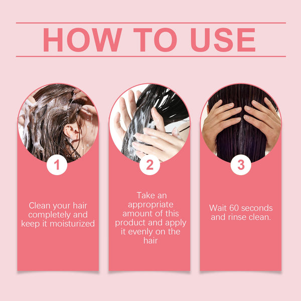 Hair Treatment Hair Mask Repair Dry And Frizzy Hair Moisturizing And Smoothing Hair Treatment