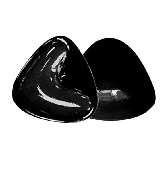 Triangle V-shaped thickened sponge chest patch small chest display large female double-sided self-adhesive chest pad