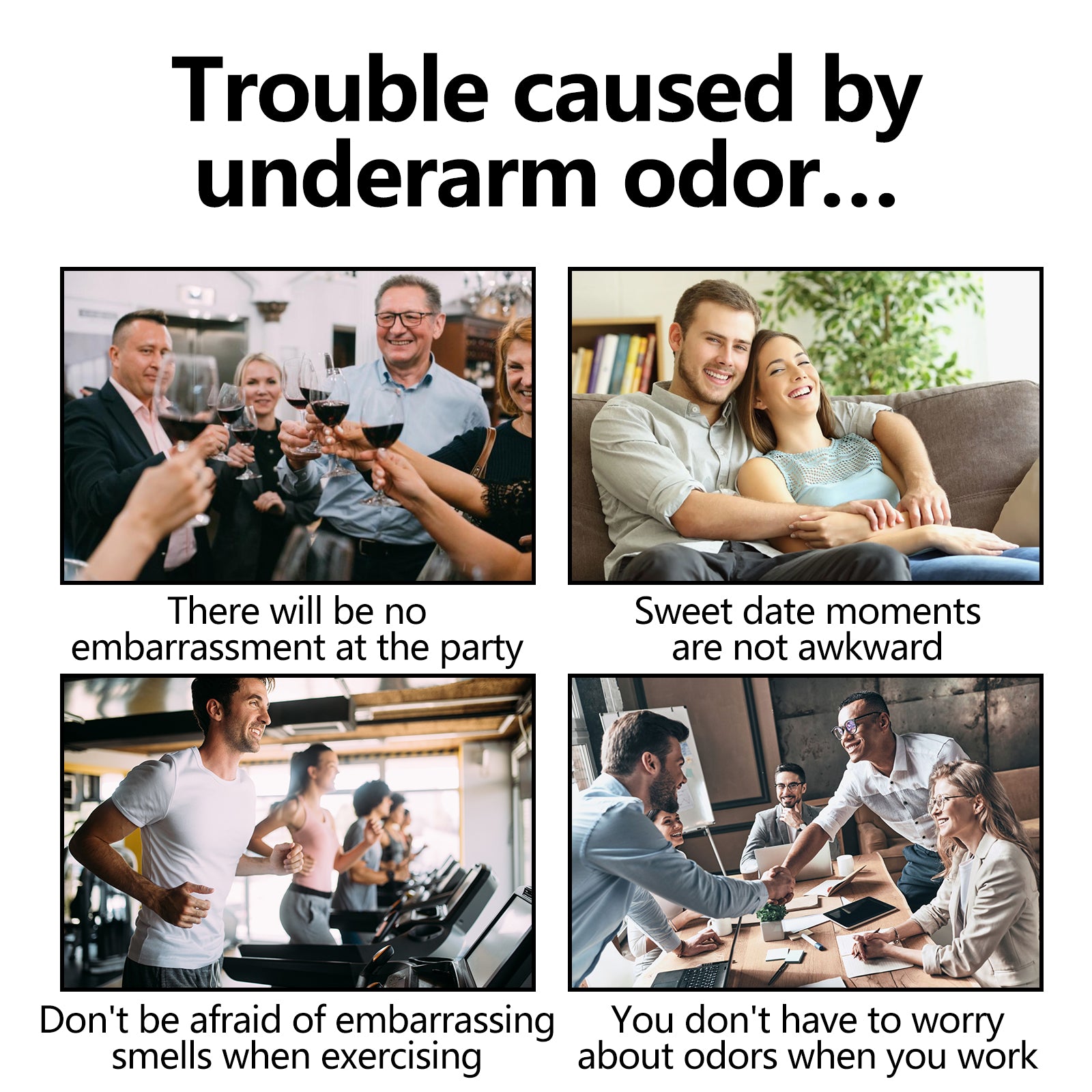 Control Odor Stick, Clean Armpit Odors Fresh And Long-Lasting Portable Body Stick