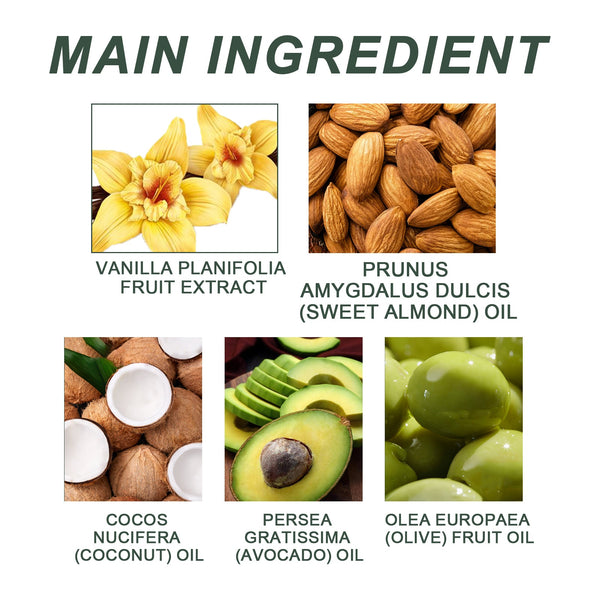 Sweet Vanilla Handcrafted Body Oil, Repair Skin Barrier To Relieve Dry Itchy Red Moist Hydrating Essence Oil