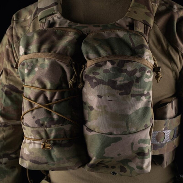 Tactical MOLLE Cylindrical Bag, 1.5L, for FCPC & GP Backpacks.