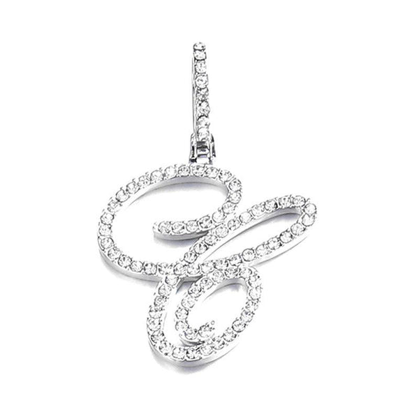 Hip hop accessories grass letter pendant melon seed buckle Cuban chain accessory