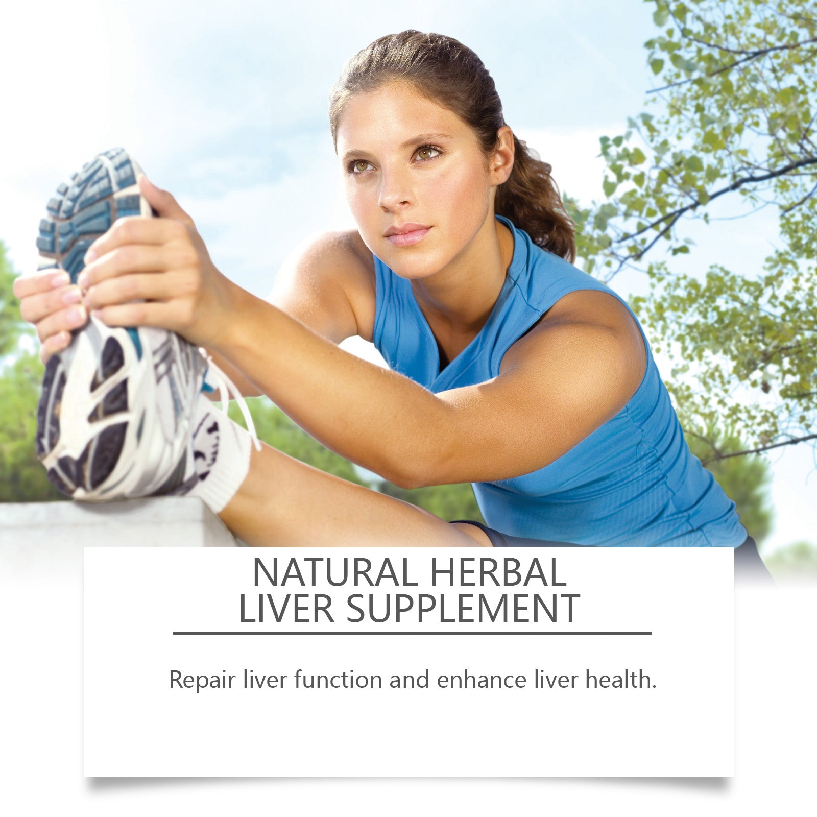 Natural Herbal Liver Supplement Body Treatment