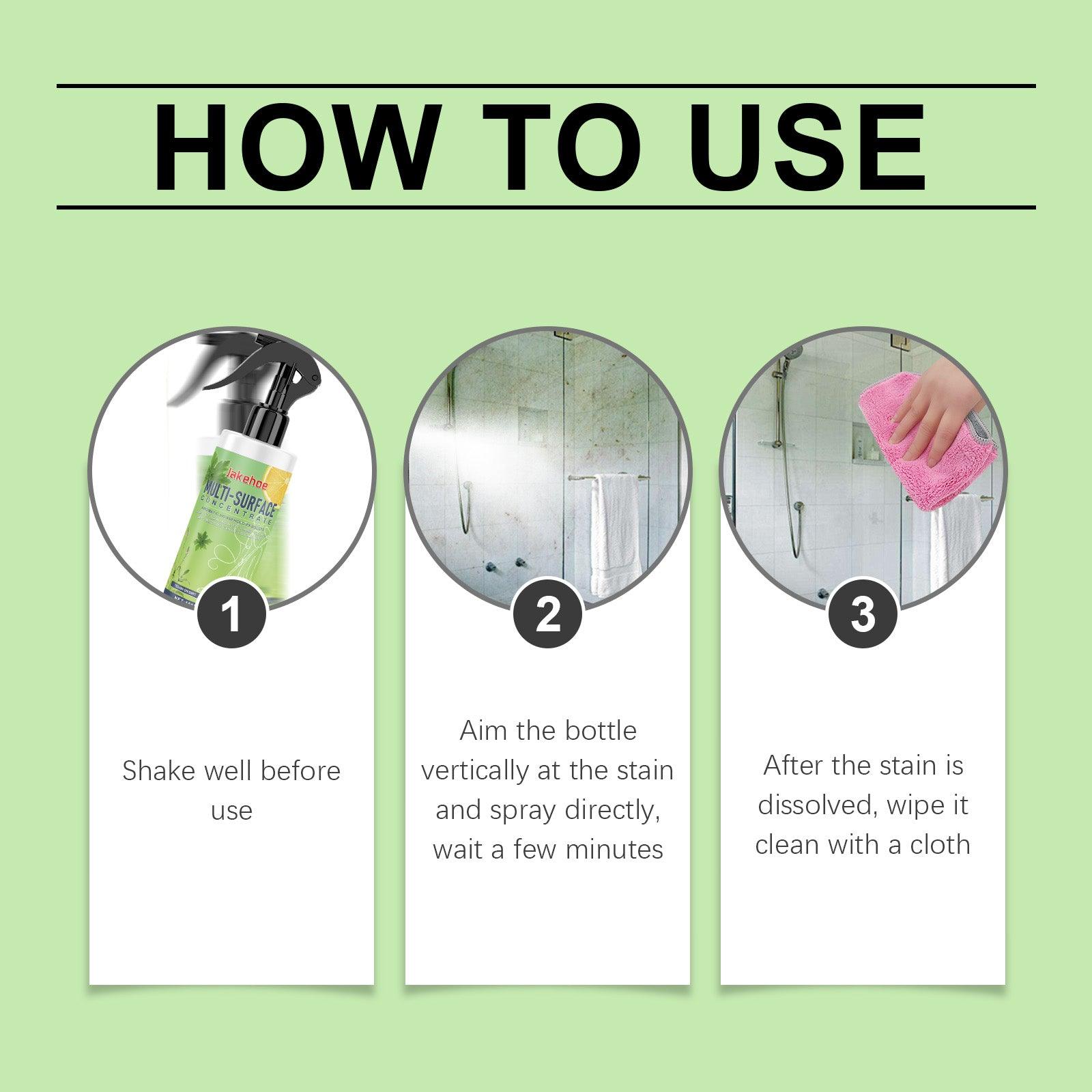 Multi-Surface Cleaning Liquid Cooktop Scale Ceramic Tile Bathroom Multi-Effect Cleaning To Protect The Surface Clean And Smooth