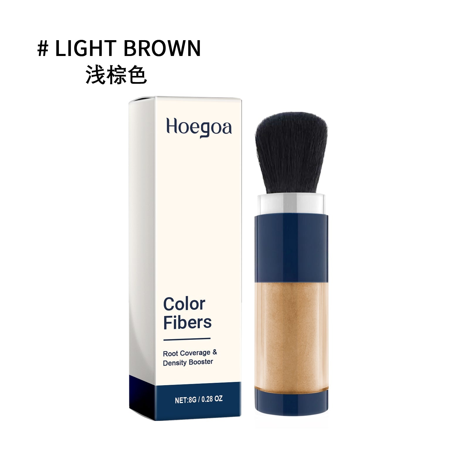 Color Fibers, Fill The Top Of Your Hairline With A Refreshing Fluffy Shade Powder