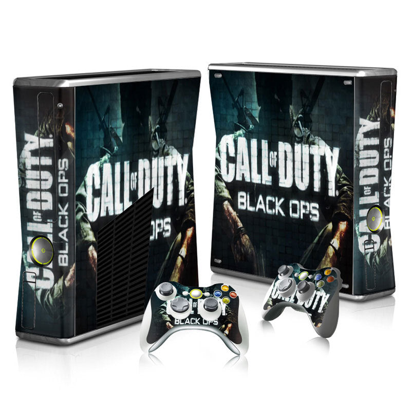 Xbox 360 Slim Full Body Color Membrane Stickers with Scratch-Resistant Protection