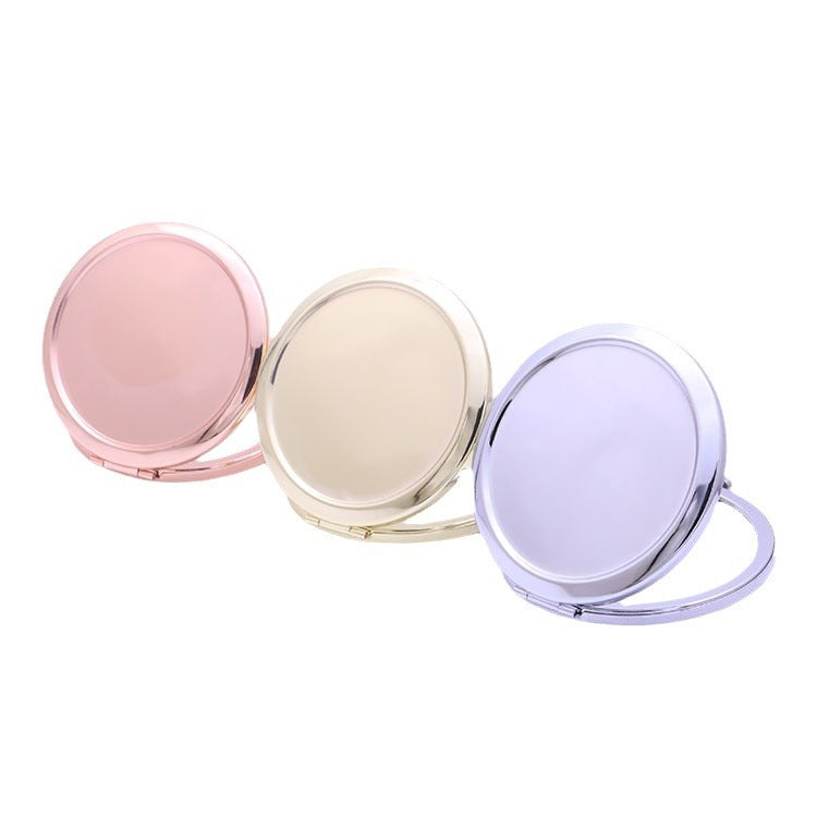Mini Pocket Cosmetic Compact Mirror Foldable Double Sides Pocket Mirror Girl Beauty Tools