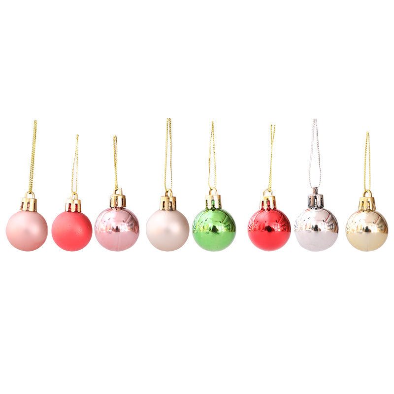 Christmas Ball Plastic Electroplating Christmas Ball Christmas Tree Creative Decoration Gift