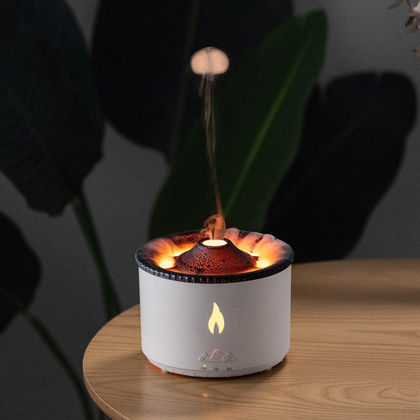Flame Aromatherapy Machine Household Large Capacity Intelligent Volcano Humidifier