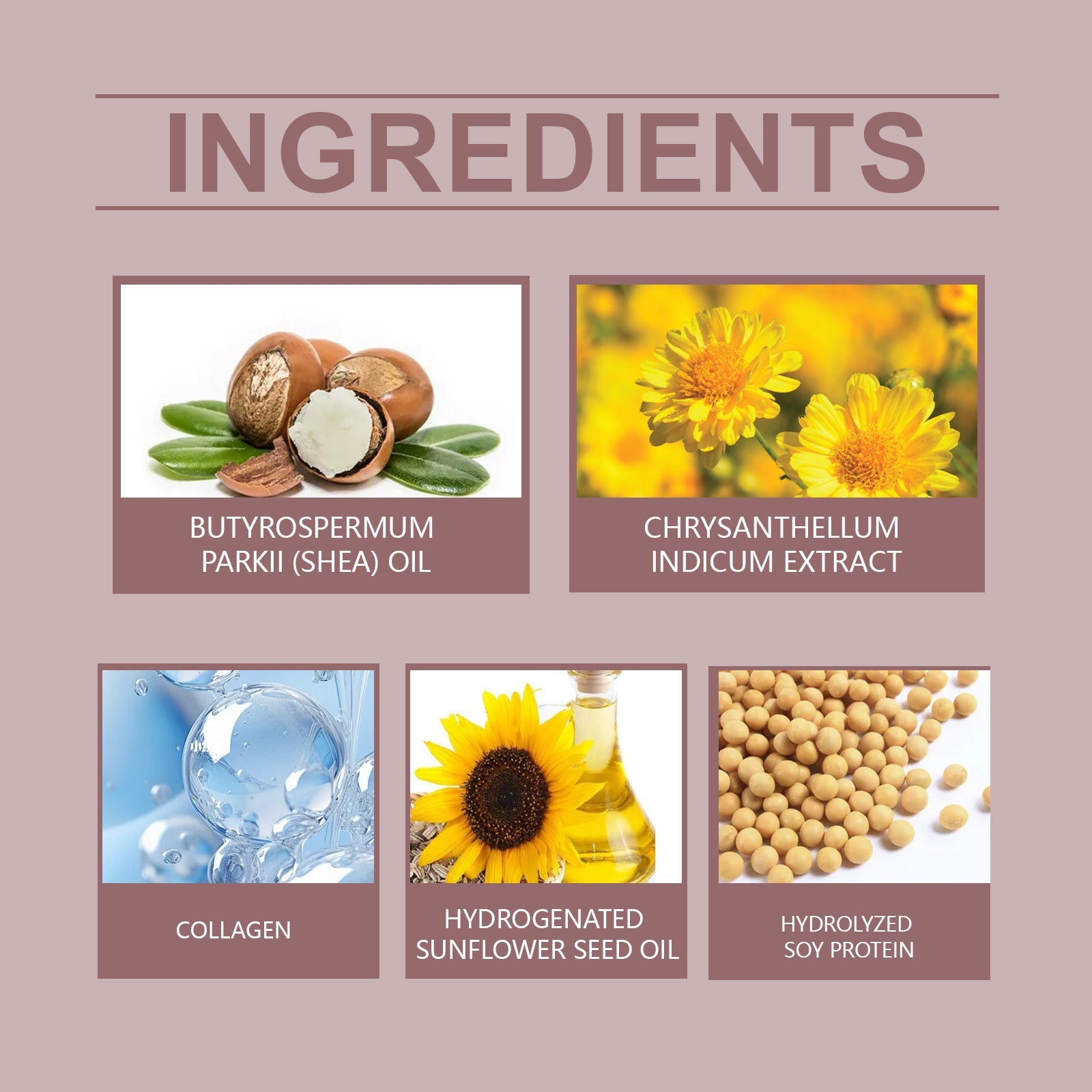 Collagen Hair Mask Restores Dry Hair, Hydrates, Smoothes And Improves Hair Quality