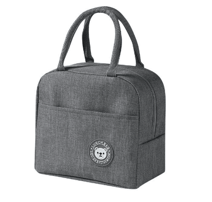 Fashion simple portable insulation bag waterproof fresh-keeping aluminum foil lunch box bag small lunch bag travel cooler bag