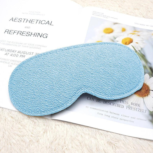 3D blackout eye mask integrated 3D nasal wing breathable elastic band adjustment