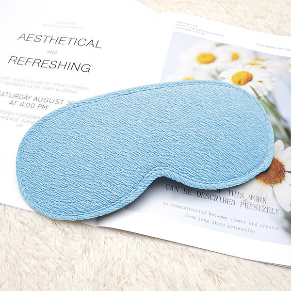 3D blackout eye mask integrated 3D nasal wing breathable elastic band adjustment