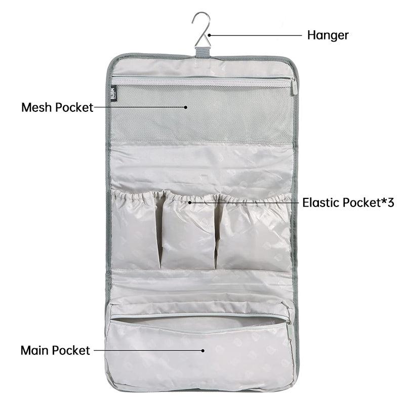 Large - capacity dustproof travel bag for Dyson Pre - Styling Dryer, fits curling barrels.