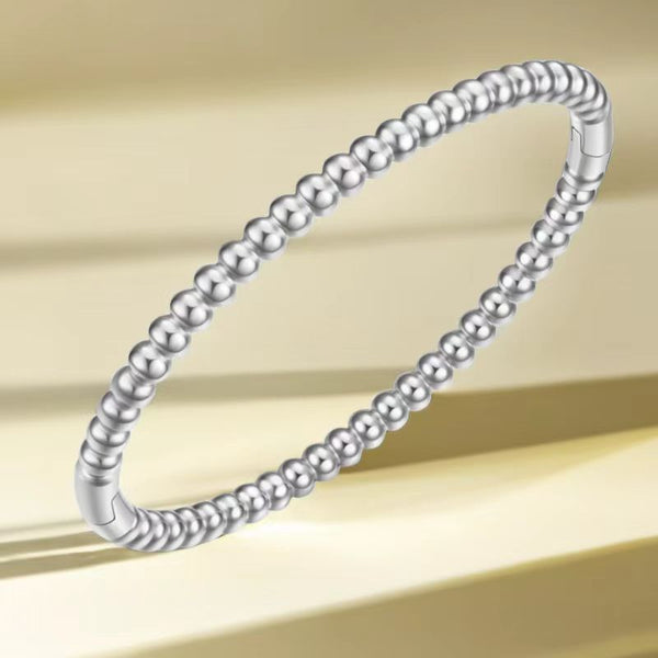 Stainless steel titanium steel bracelet for women non fading electroplated buckle jewelry for women