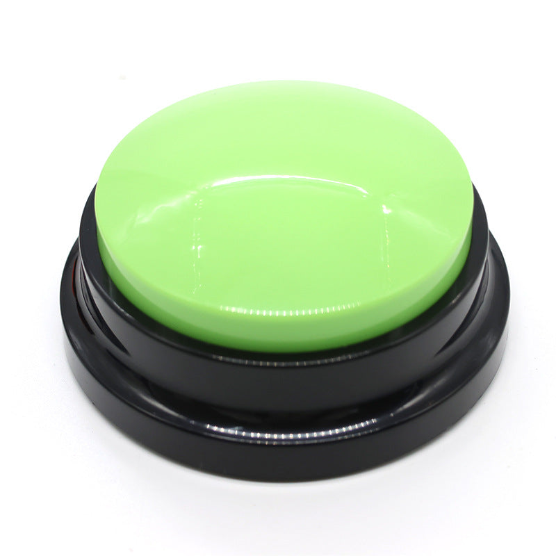 Dog Talking Button Pet Communication Key Sound Maker Cat Bell Toy Supplies Voice Recording Training Device