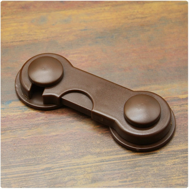 5pc/lot Plastic Cabinet Lock Child Safety Baby Protection From Children Safe Locks for Refrigerators Baby Security Drawer Latches