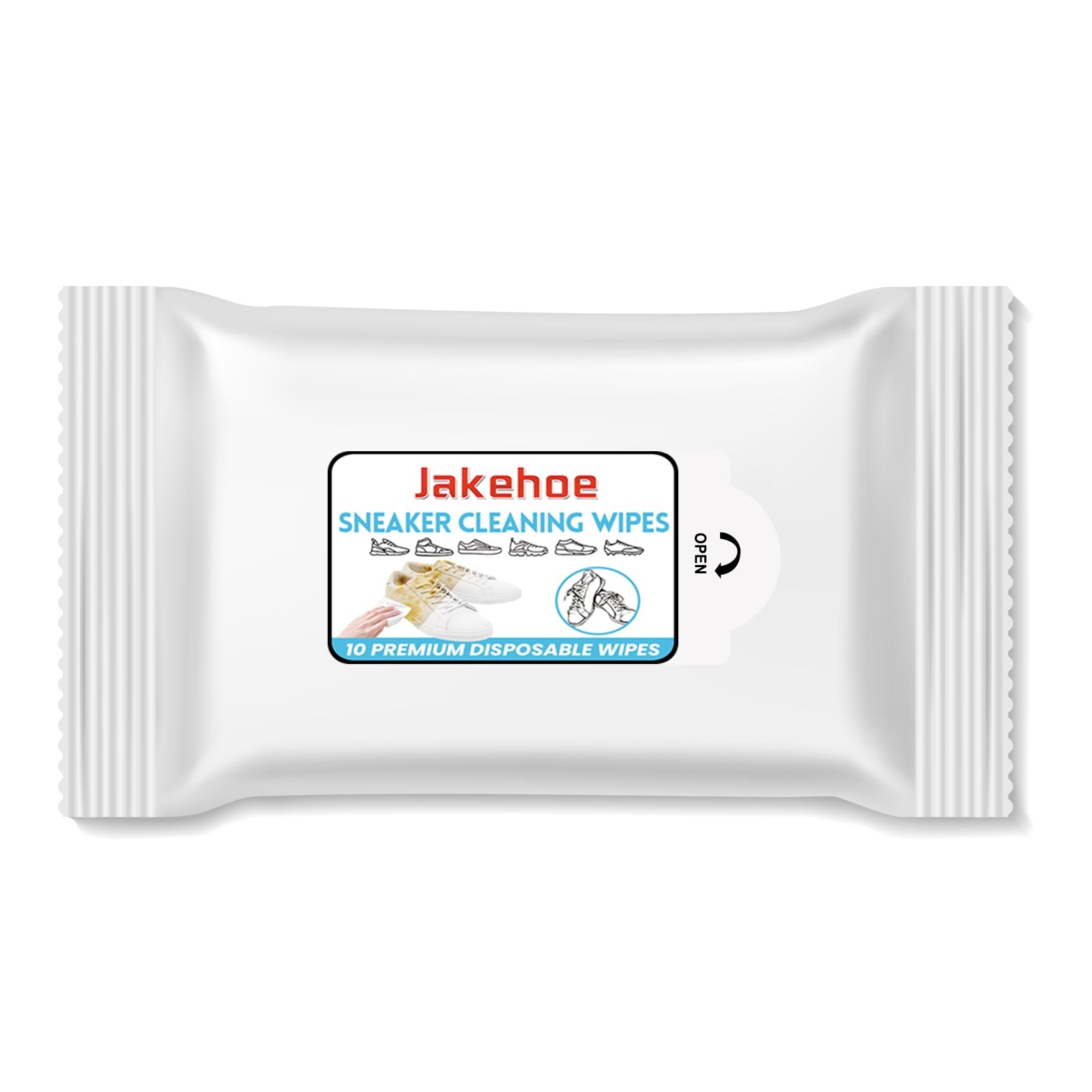 Shoe Wipes, Leather Shoes Sneakers Wallet Leather Sofa Multi-Purpose No-Wash Decontamination Cleaning Wipes