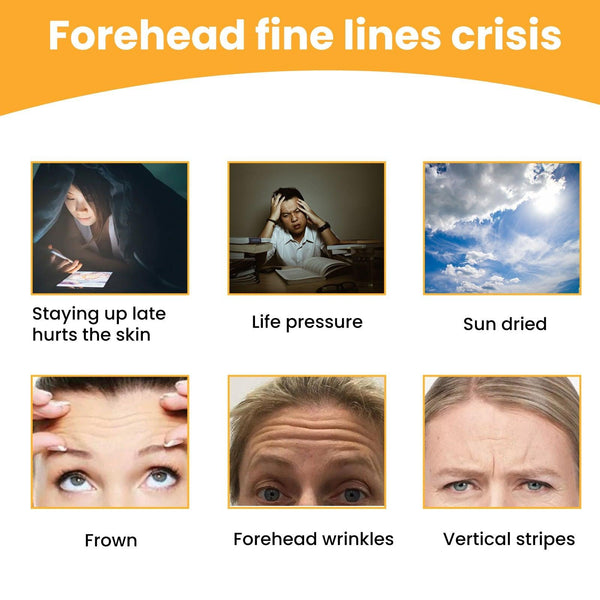Forehead Wrinkle Patch, Lifts Lightens And Smooths Forehead Wrinkles Facial Skin Forehead Patch