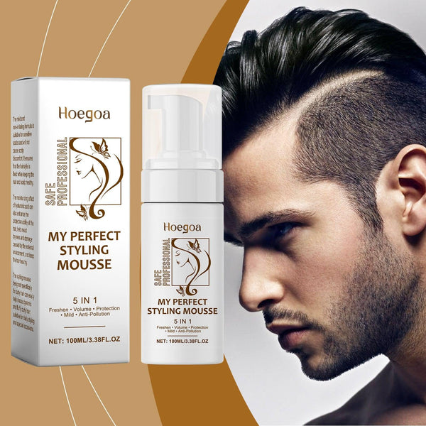 Hair Styling Mousse Moisturizing Hair Care Long Lasting Moisturizing Volume Styling Foam Styling Mousse