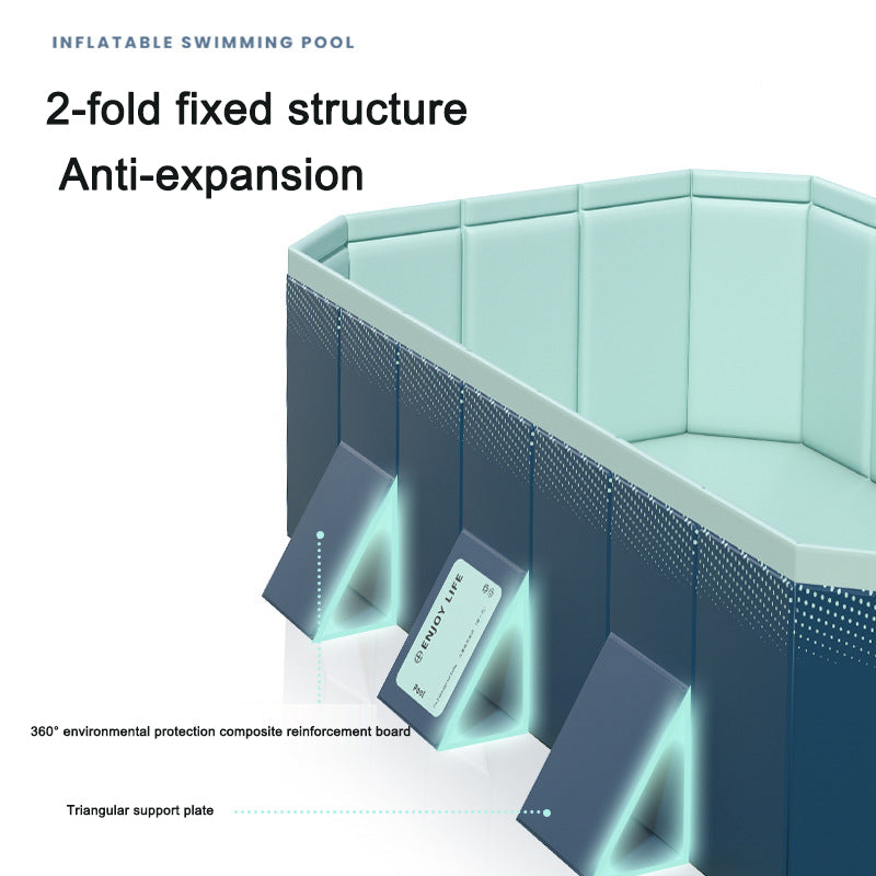 Non inflatable swimming pool installation free ready to use children's shower pool household outdoor large household pool