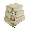 Travel compression packing cubes – ultralight, expandable, for luggage organization