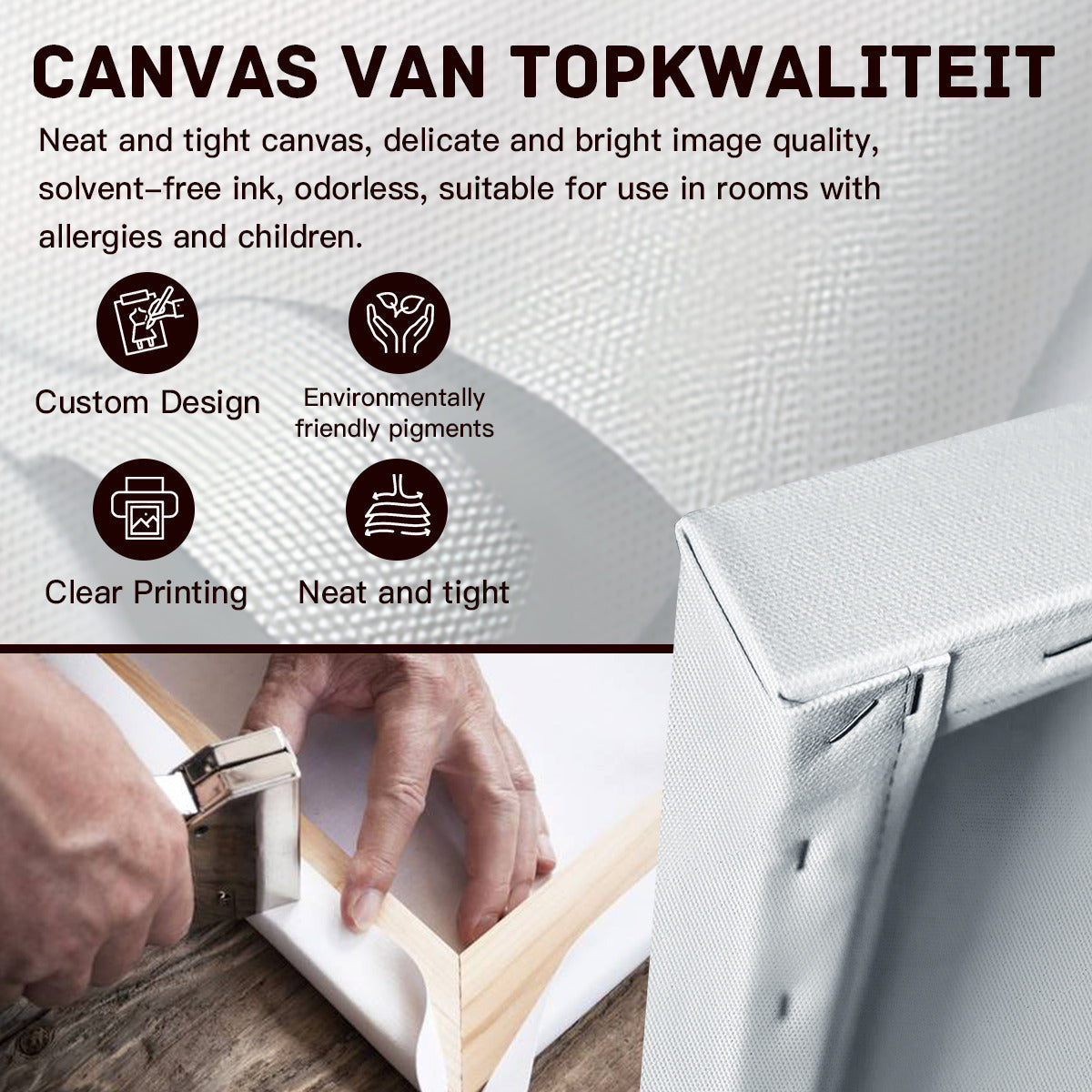 Personalized Coffee Bar Wall Art – Custom Name Black & White Canvas Sign for Kitchen or Home Café Decor