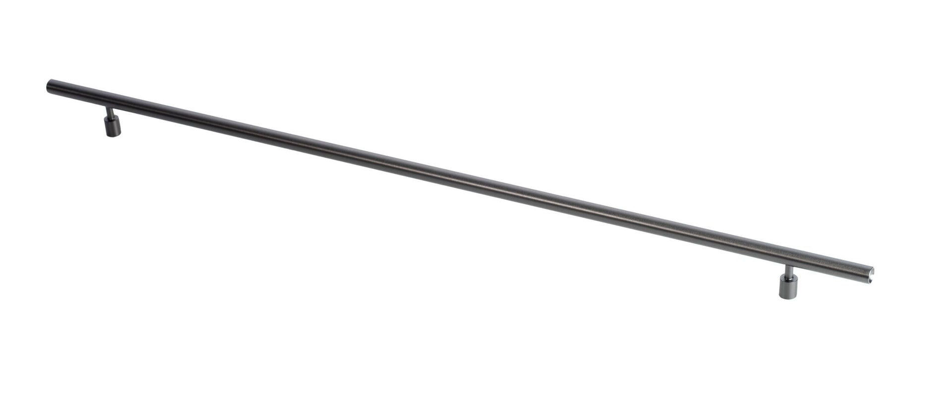 Lew’s Round Bar Series Black Stainless Steel Cabinet Knobs and Pulls