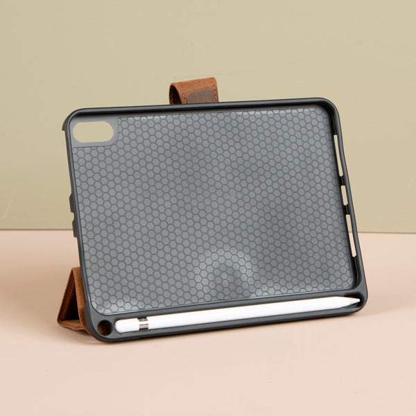Handcrafted Leather Case for iPad Mini(1,2,3,4,5) Brown | PATERSON