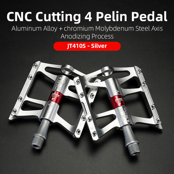 Bicycle Peddals Quick Release Rainproof Seal Bearing 8.2cm Widened Non-slip Chrome Molybdenum Bike   Mountain Bike Pedals Pedals Aluminum Bicycle Flat Platform Pedals Lightweight Non-Slip Sealed Bearing For Road Mountain