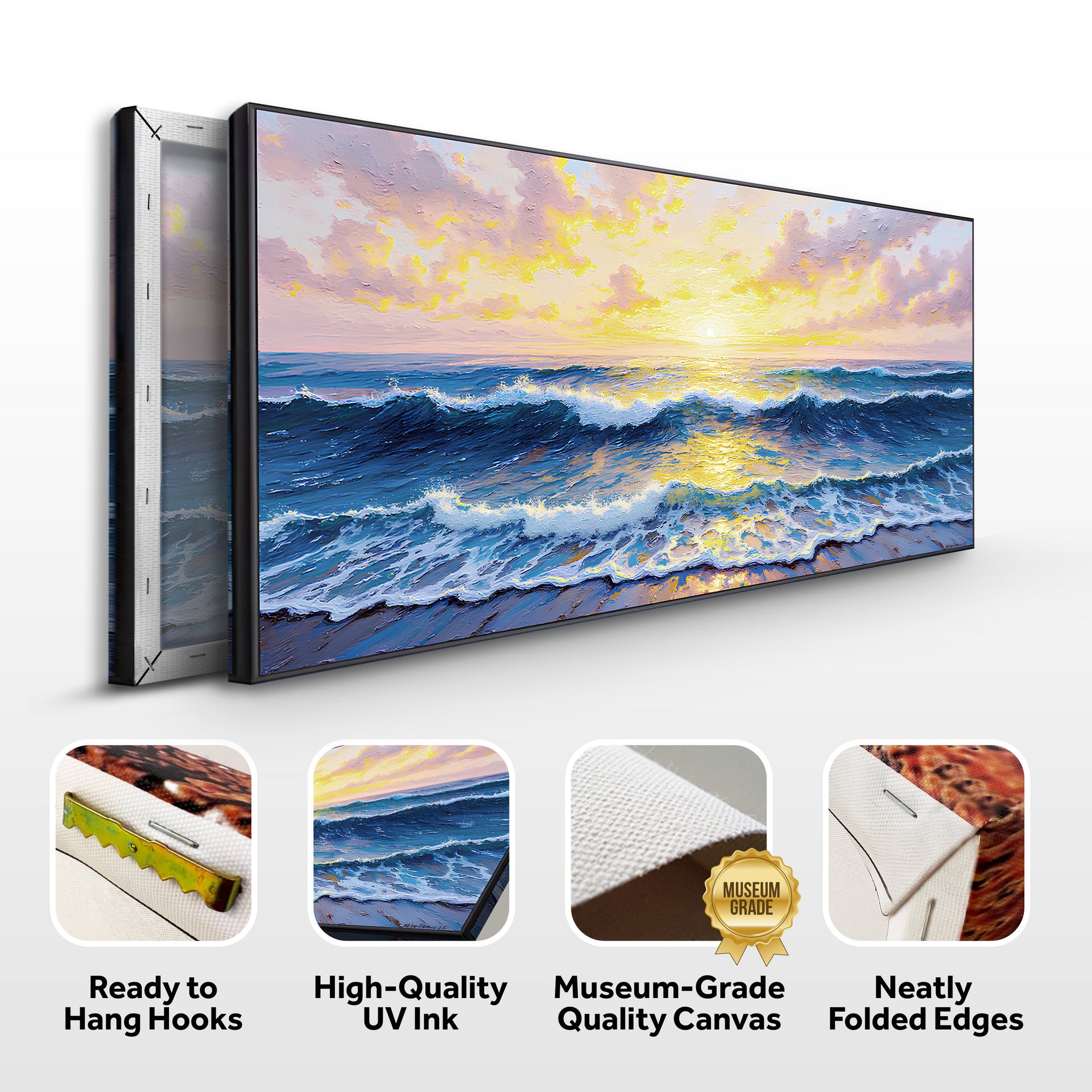 Golden Horizon Wall Art