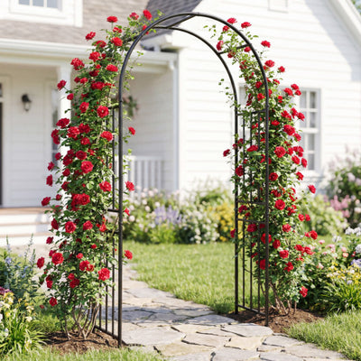 7.2 Feet Garden Decoration Climbing Plants Arch
