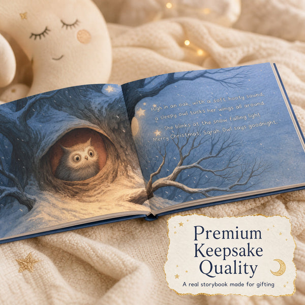 Personalized Cozy Christmas Night Storybook for Kids